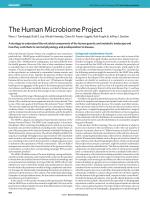 The Human Microbiome Project