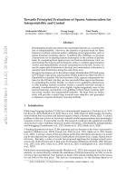 Towards Principled Evaluations of Sparse Autoencoders for Interpretability and Control