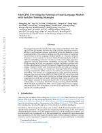 MiniCPM: Unveiling the Potential of Small Language Models with Scalable Training Strategies