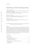 Dark Energy and the Accelerating Universe