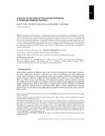 A Survey of Top-k Query Processing Techniques in Relational Database Systems