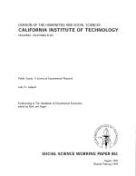 Public Goods: A Survey of Experimental Research