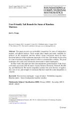 User-Friendly Tail Bounds for Sums of Random Matrices