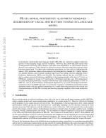 MULTI-MODAL PREFERENCE ALIGNMENT REMEDIES REGRESSION OF VISUAL INSTRUCTION TUNING ON LANGUAGE MODEL