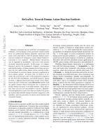 ReGenNet: Towards Human Action-Reaction Synthesis
