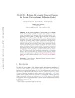 R.A.C.E.: Robust Adversarial Concept Erasure for Secure Text-to-Image Diffusion Model