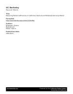 Measuring Market Inefficiencies in California’s Restructured Wholesale Electricity Market