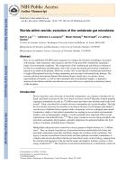 Worlds within worlds: evolution of the vertebrate gut microbiota