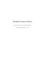 Feedback Control Theory