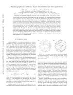 Random graphs with arbitrary degree distributions and their applications
