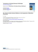 XV.—The Correlation between Relatives on the Supposition of Mendelian Inheritance.
