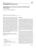 Optimizing laser-driven electron acceleration with sinh-squared Gaussian pulses