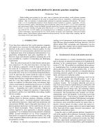 A manufacturable platform for photonic quantum computing