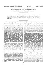 AUTO-SHAPING OF THE PIGEON'S KEY-PECK