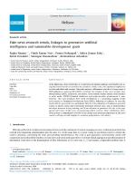 Fake news research trends, linkages to generative artificial intelligence and sustainable development goals
