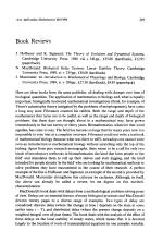 Book Reviews