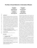 The Role of Social Networks in Information Diffusion