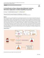 A Critical Review on Nano-selenium Based Materials: Synthesis, Biomedicine Applications and Biocompatibility Assessment