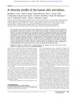 A diversity profile of the human skin microbiota
