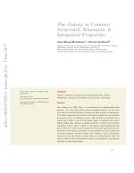 The Galaxy in Context: Structural, Kinematic & Integrated Properties