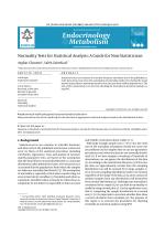 Normality Tests for Statistical Analysis: A Guide for Non-Statisticians
