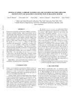 SPATIAL SCAPER: A LIBRARY TO SIMULATE AND AUGMENT SOUNDSCAPES FOR SOUND EVENT LOCALIZATION AND DETECTION IN REALISTIC ROOMS