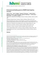 Enhanced proofreading governs CRISPR-Cas9 targeting accuracy