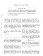 Efficient classical simulation of slightly entangled quantum computations