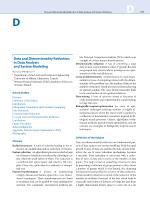 Data and Dimensionality Reduction in Data Analysis and System Modeling