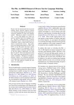The Pile: An 800GB Dataset of Diverse Text for Language Modeling