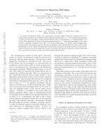 Advances in Quantum Metrology