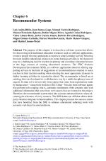 Chapter 6 Recommender Systems