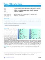Ultrathin Zincophilic Interphase Regulated Electric Double Layer Enabling Highly Stable Aqueous Zinc-Ion Batteries