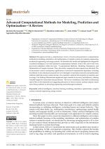 Advanced Computational Methods for Modeling, Prediction and Optimization—A Review
