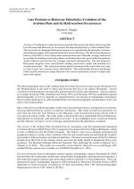 Late Permian to Holocene Paleofacies Evolution of the Arabian Plate and its Hydrocarbon Occurrences