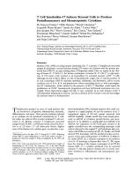 T Cell Interleukin-17 Induces Stromal Cells to Produce Proinflammatory and Hematopoietic Cytokines