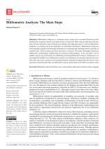 Bibliometric Analysis: The Main Steps