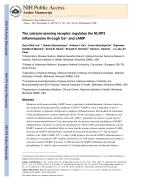 The calcium-sensing receptor regulates the NLRP3 inflammasome through Ca2+ and cAMP