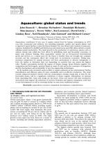 Aquaculture: global status and trends