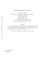 The Cosmological Constant