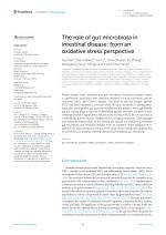 The role of gut microbiota in intestinal disease: from an oxidative stress perspective