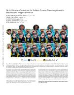 MoA: Mixture-of-Attention for Subject-Context Disentanglement in Personalized Image Generation