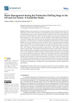 Waste Management during the Production Drilling Stage in the Oil and Gas Sector: A Feasibility Study