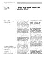 Landslide hazard and risk zonation—why is it still so difficult?