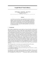 Graph-Based Visual Saliency