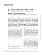 Requirement of Interleukin-17A for Systemic Anti-Candida albicans Host Defense in Mice