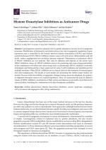 Histone Deacetylase Inhibitors as Anticancer Drugs
