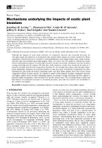 Mechanisms underlying the impacts of exotic plant invasions