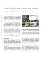 Unsupervised Feature Learning via Non-Parametric Instance Discrimination