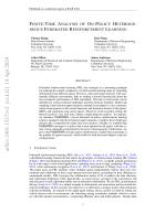 FINITE-TIME ANALYSIS OF ON-POLICY HETEROGENEOUS FEDERATED REINFORCEMENT LEARNING